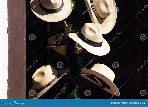 Traditional Colombian Hat Called Aguadeno Stock Photo - Image of artisans, paisaje: 319287950