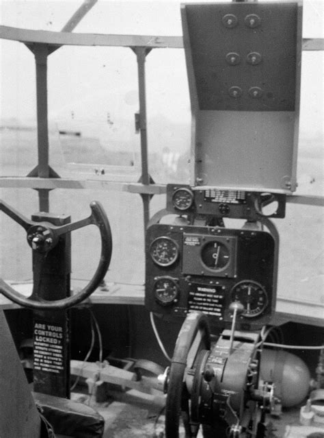 Cockpit Of An Airspeed Horsa Glider Online Collection