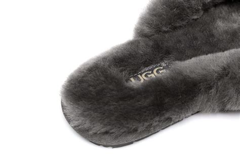 Australian Shepherd® Ugg Women Fluffy Slides Thongs Cinderella