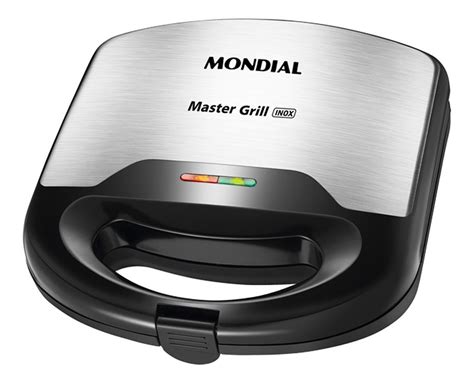 Misteira E Sanduicheira Grill Mondial El Trica Master V Frete Gr Tis