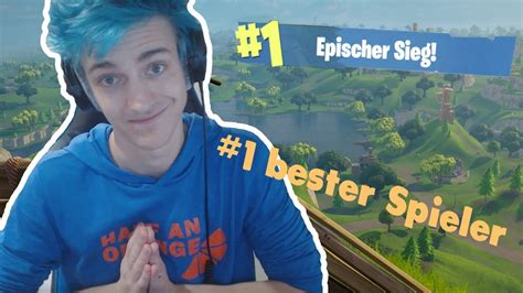 Der Beste Fortnite Spieler Der Welt Ninja Youtube