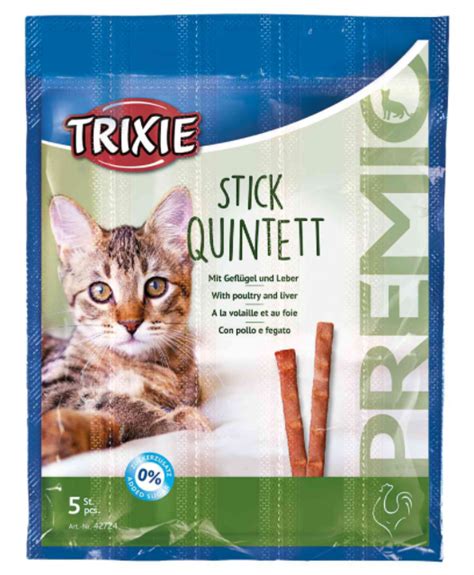 Trixie TX-42724 Premio Stick Quintett Палочки Птица-печень для Кошек 5 ...