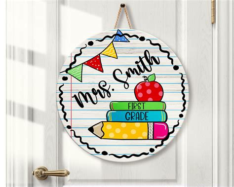 🌻an Eye Catcher On The Door Will Make The Classroom Seem Like A Friendly Place To Be And Will