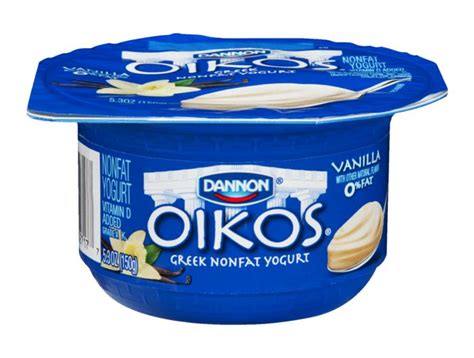 Buy Oikos Yogurt, Greek, Nonfat, Vanilla - 5.... Online | Mercato