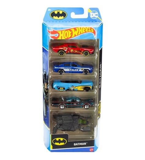 Hot Wheels 5 Li Araba Seti Batman 01806 HLY68