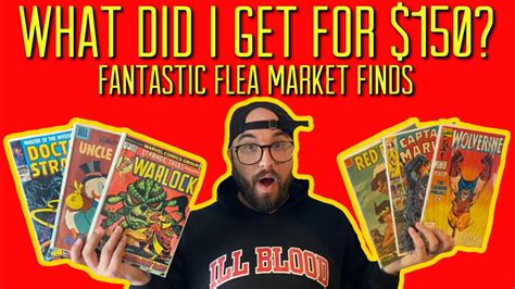 Fantastic Flea Market Finds Key Comic Books For Cheap Youtube