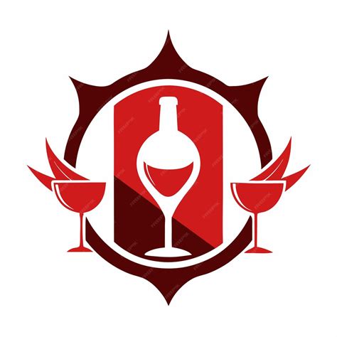 Wine Club Logo Design Concept Vector Art And Illustration Premium Ai