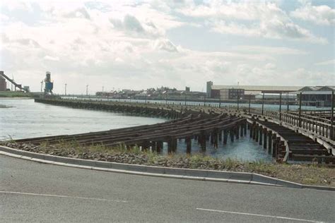 Coal Staithes At Blyth Power Station Wansbeck Northumberland