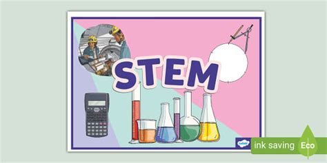 New Stem Photo Display Poster Professor Feito Twinkl