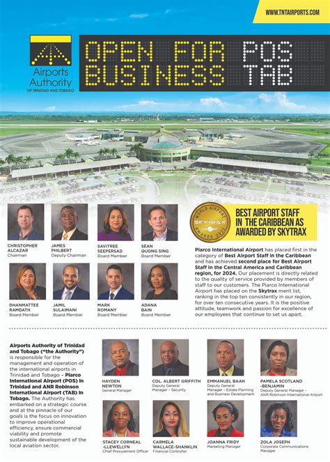 Airports Authority of Trinidad and Tobago | Who's Who