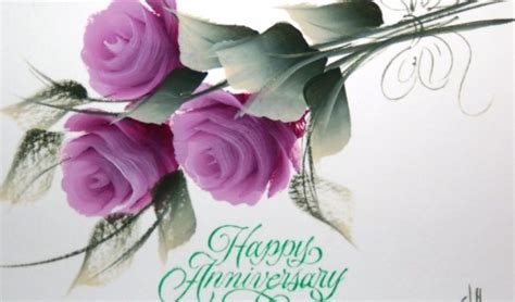 Anniversary Cards - Happy Anniversary Blue Flowers - 960x558 Wallpaper ...