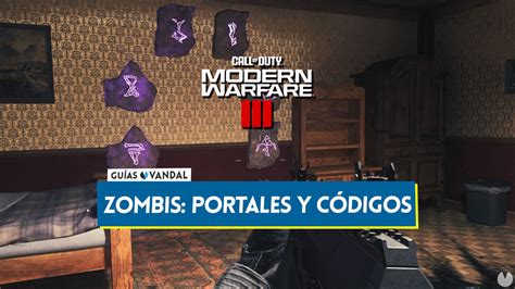 Cod Mw Zombis Todos Los Portales Y C Digos De Teletransporte