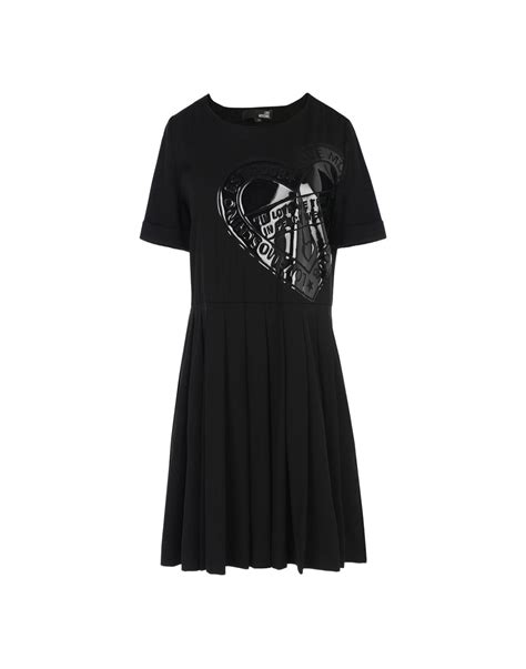 Lyst Love Moschino Short Dress In Black