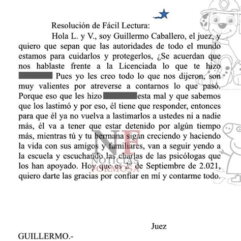 La conmovedora carta que le envió un juez a dos niños víctimas de abuso