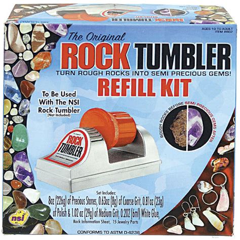 ROCK TUMBLER REFILL KIT - Toys & Games - Learning & Development Toys ...