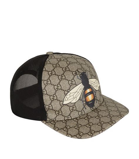 Gucci GG Supreme Bee Cap For Men Lyst