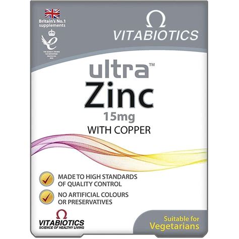 Vitabiotics Ultra Zinc Airmedng
