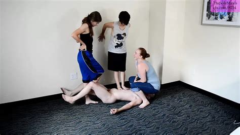 Tsm Triple Ballbusting By Stitch Dylan Rose And Luna Foot Fetish Foot Fetish Porn XHamster