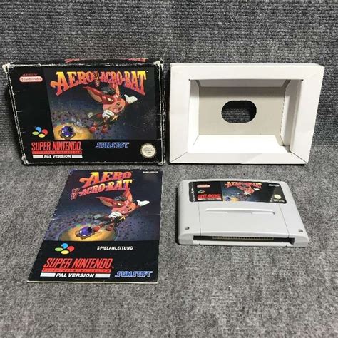 AERO THE ACROBAT SUPER NINTENDO SNES