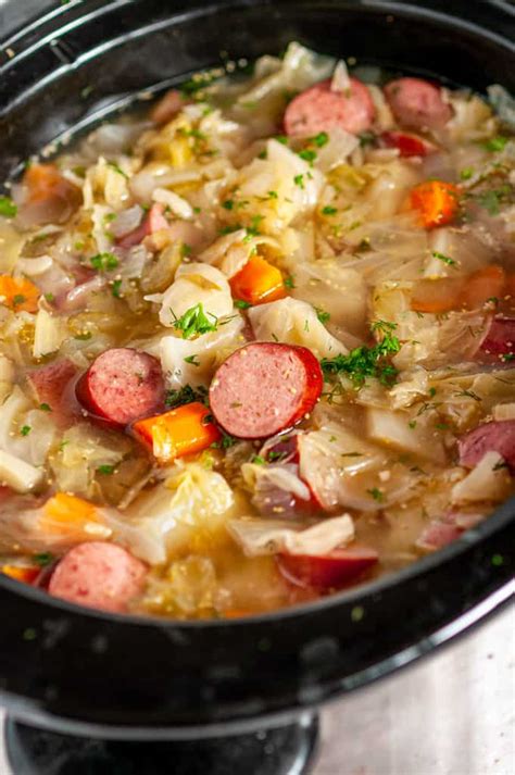 Kielbasa And Cabbage Stew Recipe Dandk Organizer