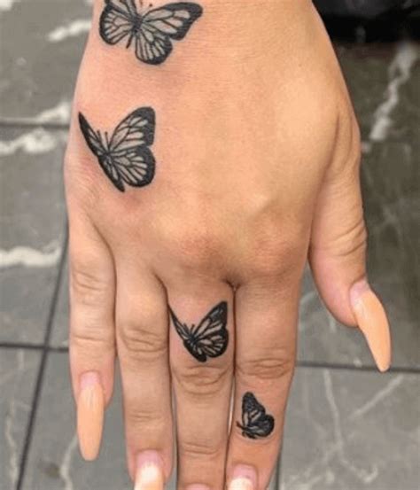 Increíbles Tatuajes De Mano De Mariposa Para Hombres Y Mujeres Best