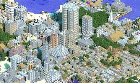 Minecraft mapas de cidade para - rewabite