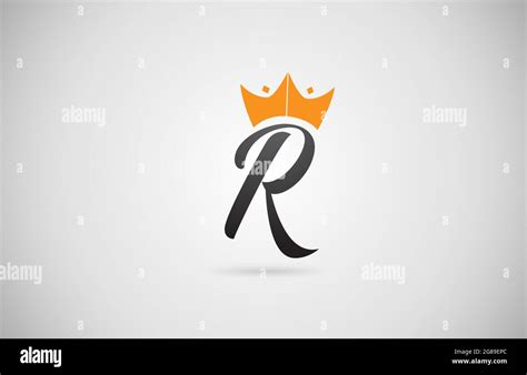 Hand Written R Alphabet Letter Logo Icon Company Business Typography