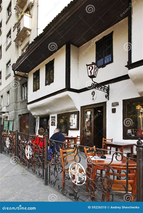 Restaurant â€œQuestion Markâ€ in Belgrade. Serbia Editorial Image ...