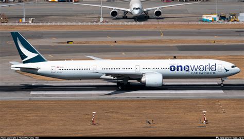 B KQM Cathay Pacific Boeing 777 367ER Photo By PAIYUAN PENG 1997 ID