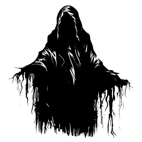 spooky specter svgpngdxf image  cricut silhouette laser machines