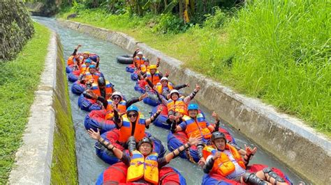 Keseruan Bermain River Tubing Treveling Happyday KeluargaKusuma