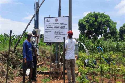 SIG Pabrik Tuban Berikan Bantuan Irigasi Dan Wisata Desa Sugihan Tuban