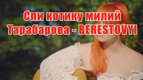 Спи котику милий(AK)~ Тарабарова - BERESTOVYI КАРАОКЕ Подпишись Inst ...