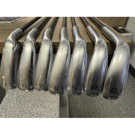 Cobra King LTDx One Length Irons Graphite Shafts Right Stiff KBS PGI 85