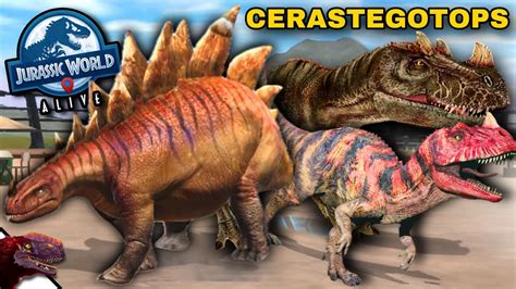 The Coolest Ceratosaurus Raid Ever Jurassic World Alive 38 Cerastegotops Apex Hybrid Youtube