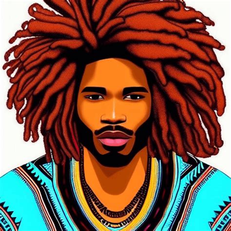 Beautiful Black Man Graphic · Creative Fabrica