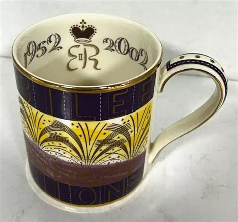 Wedgwood Golden Jubilee 1952 2002 Eric Ravilious Celebration Mug £225