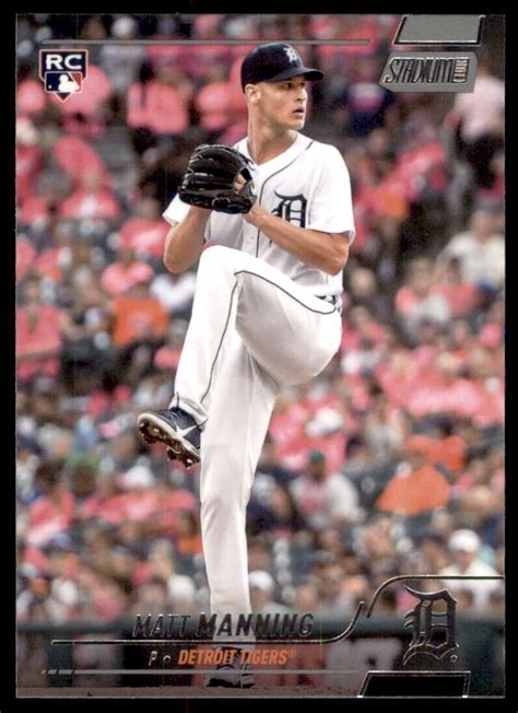 2022 Stadium Club Base 238 Matt Manning Detroit Tigers EBay