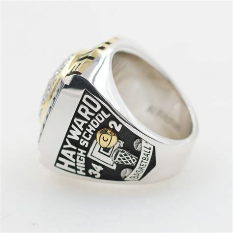 Hayward High School Basketball State Champions Ring Custom Champion Ring