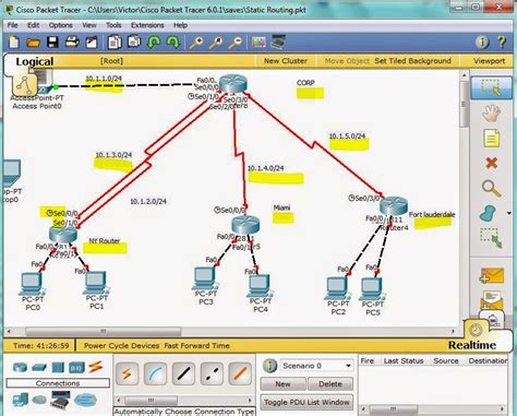 CCNA LAB Static Routing Step By Step Cisco Labs CCNA