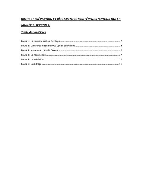 Document Final Prd Drt Pr Vention Et R Glement Des