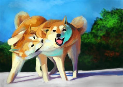 Shiba Inus By Maestroperro On Deviantart