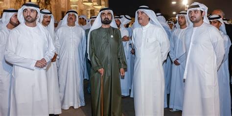 Mohammed Bin Rashid Meets With Uaq Ruler Uae Barq