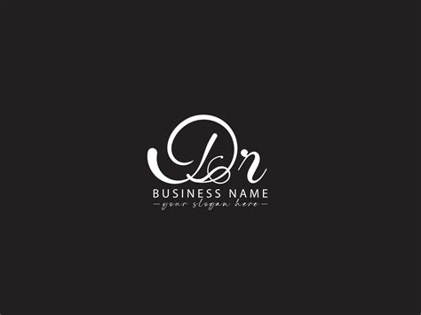 Minimalist Dr Letter Logo Dr Logo Icon Vector Stock 16473498 Vector
