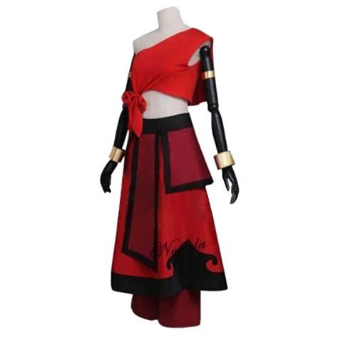 Nouveau Anime Avatar Le Dernier Ma Tre De Lair Katara Cosplay Costume