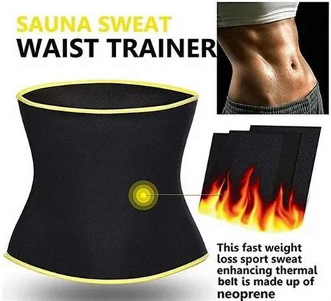 Women S Hot Sweat Neoprene Shapers Slimming Belt Waist Trainer Cincher For Weight Loss At 39