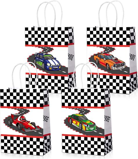 24 Pieces Racing Party Bags Race Car Birthday Favor India Ubuy