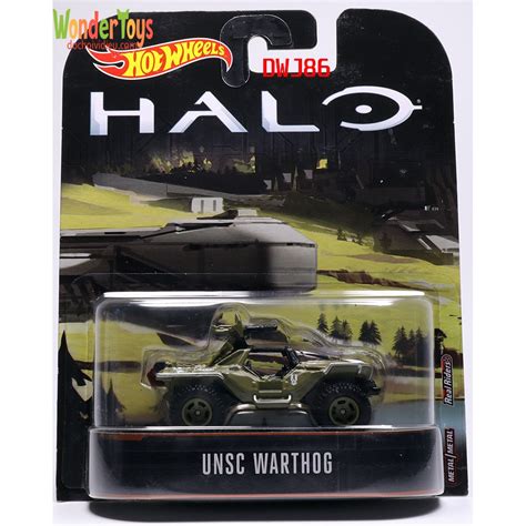 Xe Mô Hình Hot Wheels UNSC Warthog Replica Entertainment Series Halo DWJ Shopee