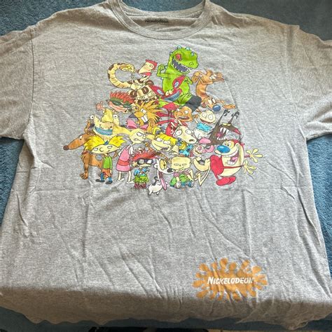 Vintage Nickelodeon Shirt Size L Depop