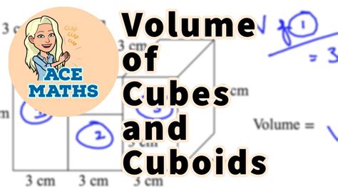 Ks Maths Volume Of Cubes And Cuboids Youtube